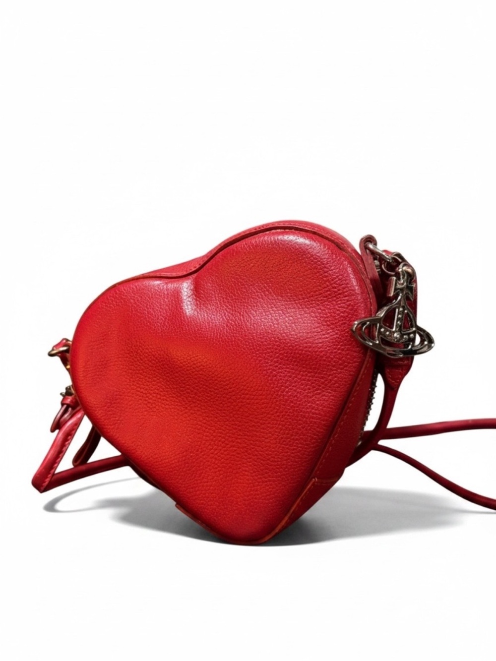 Vivienne Westwood Red Heart Crossbody Bag